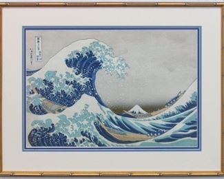 9062 - GREAT WAVE OFF OF KANAGAWA 21 X 27
