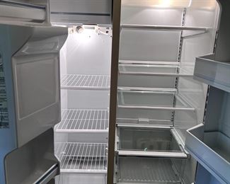 GE side-by-side refrigerator - $200