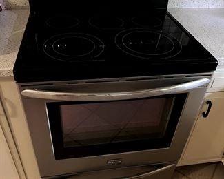 Self-cleaning Frigidaire range - $380