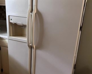 GE side-by-side refrigerator - $200