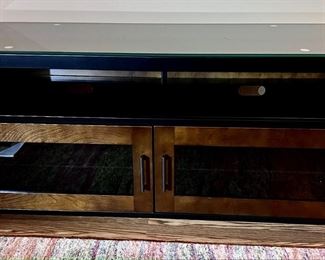 TV entertainment stand (54L x 18W x24H in) - $200