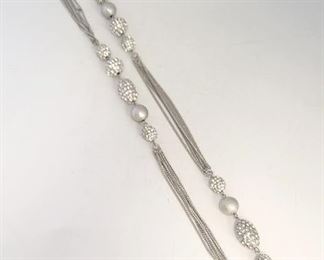 19c - Silvertone Chico's Necklace
