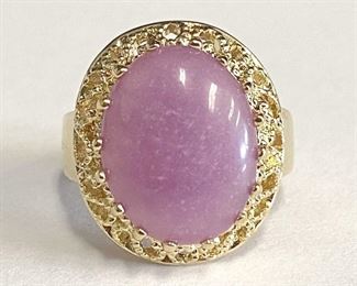 35w - Gold-tone Costume Ring Sz 5.5
