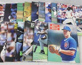 45 - Lot of 16 Beckett Baseball Magazines
