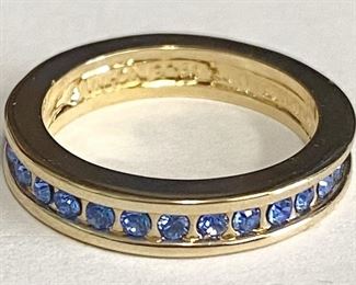 47w - Gold-tone Costume Ring Sz 3.25
