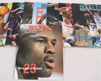 68x - Lot of 9 Beckett Baseball Magazines
