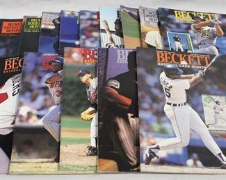 81 - Lot of 15 Beckett Baseball Magazines

