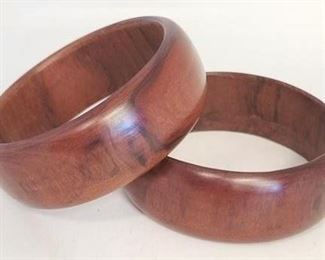 90c - 2 Wooden bracelets
