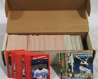 97 - Box of Assorted Baseball Cards Donruss and Topps
