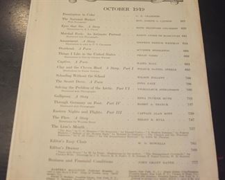 655 - Pages of 1919 Harper's Magazine
