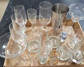 783 - Lot of Stemware and Liquor Glasses
