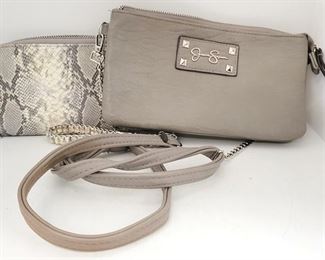 839 - Jessica Simpson purse, snake design wallet purse 5 x 9 wallet 4 x 8
