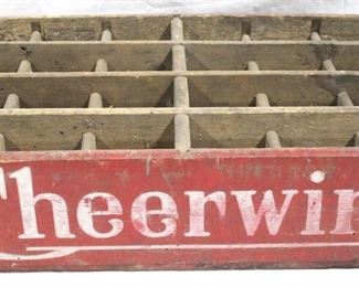 2008 - Cheerwine Wood Crate 12" x 18.5" x 4.5"
