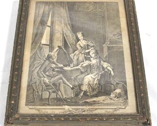 2035 - Vintage Jewelry Box (As is/Damaged) Top not attached 9" x 11.5" x 3"
