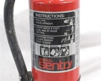2053 - Ansul Sentry Fire Extinguisher 17" tall

