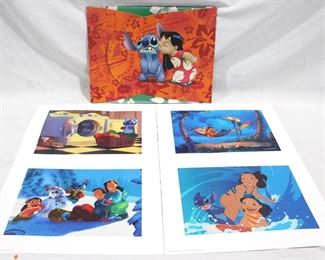 2099 - Disney Lilo and Stitch 4 pc. Prints Set 11" x 14"
