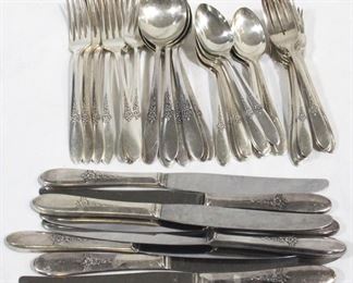 3028 - 42 pc. Lot of Silver-Plated Flatware
