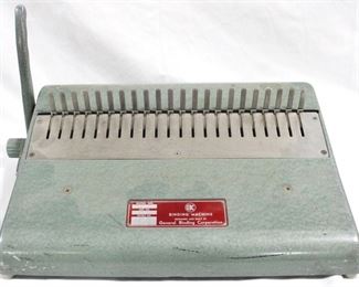 3049 - GBC Binding Machine 16" x 11" x 9"
