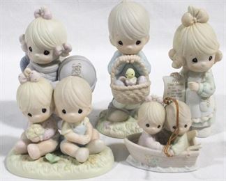 3076 - Lot of 5 Precious Moments Figures
