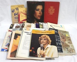 3081 - Lot of Assorted Sheet Music
