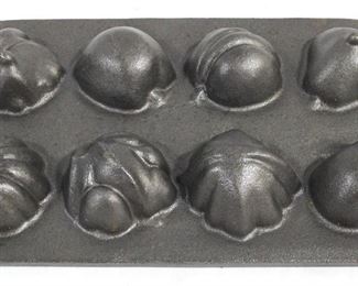 3087 - Cast Iron Baking Mold 15" x 7.5"
