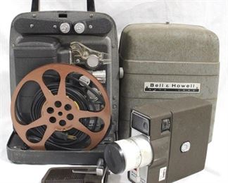 3117 - Bell & Howell Projector with Ricoh Movie Camera
