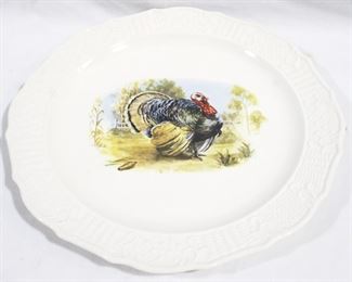 3170 - American Traditional Ironstone Platter 15" round
