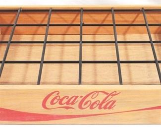 3203 - Coca-Cola Wood Crate 18.5" x 12.5"
