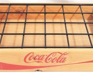 3206 - Coca-Cola Wood Crate 18.5" x 12.5"
