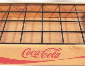 3207 - Coca-Cola Wood Crate 18.5" x 12.5"
