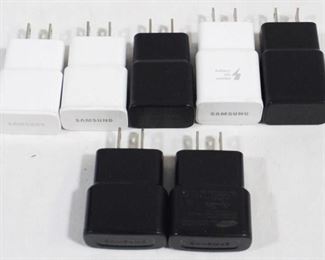 3447 - Lot of 7 Samsung USB Wall Chargers
