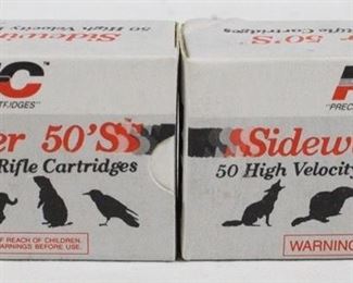 3449 - 2 Full Boxes of PMC Sidewinder .22 Ammo
