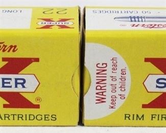 3453 - 2 Full Boxes of Western Super X .22 Ammo
