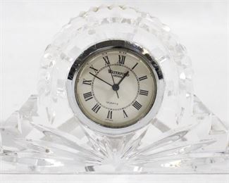 3462 - Waterford Crystal Clock 2.5" x 4"
