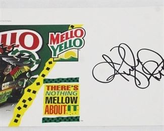 3467 - Kyle Petty Signed Photo 13" x 6"
