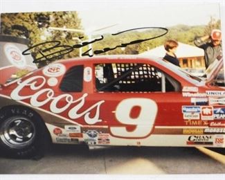 3468 - Bill Elliott Signed Photo 4.5" x 3.5"
