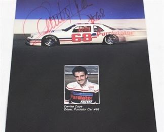 3474 - Derrike Cope Signed Photo 6" x 9"
