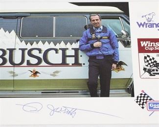 3483 - Ned Jarrett Signed Photo 5" x 7.5"
