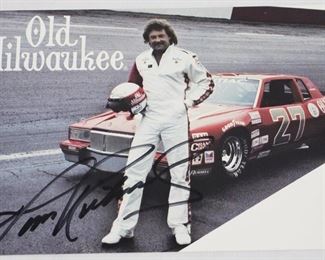 3485 - Tim Richmond Signed Photo 7.5" x 5"
