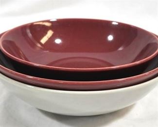 3509 - 3 Bowls - one 8" & two 9" round
