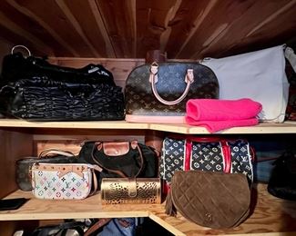 Assorted Pocketbooks Designer and Knock Off