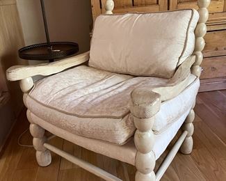 D & D Building Chair Rush Seat Chair