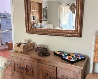 Pine Storage Tv Stand