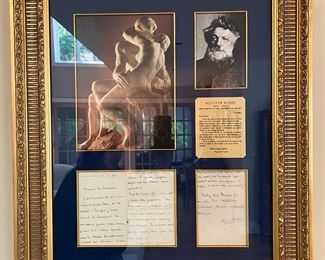 Signed Rodin Letter No Cert