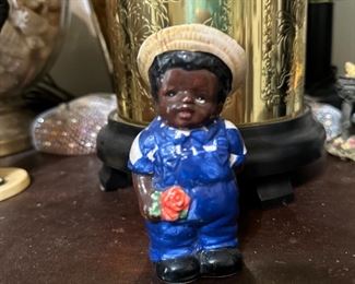 Vintage young boy figurine 