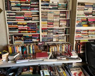 Hundreds and hundreds and hundreds of books!!!! Many African-American authors