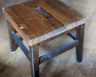 wooden stool