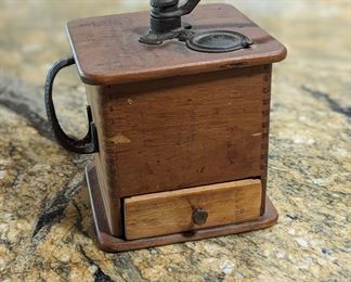 vintage coffee grinder
