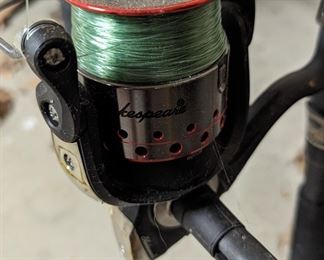 Shakespeare fishing pole and reel 