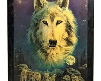 Indiana Beach Mother Wolf Wall Art Print
